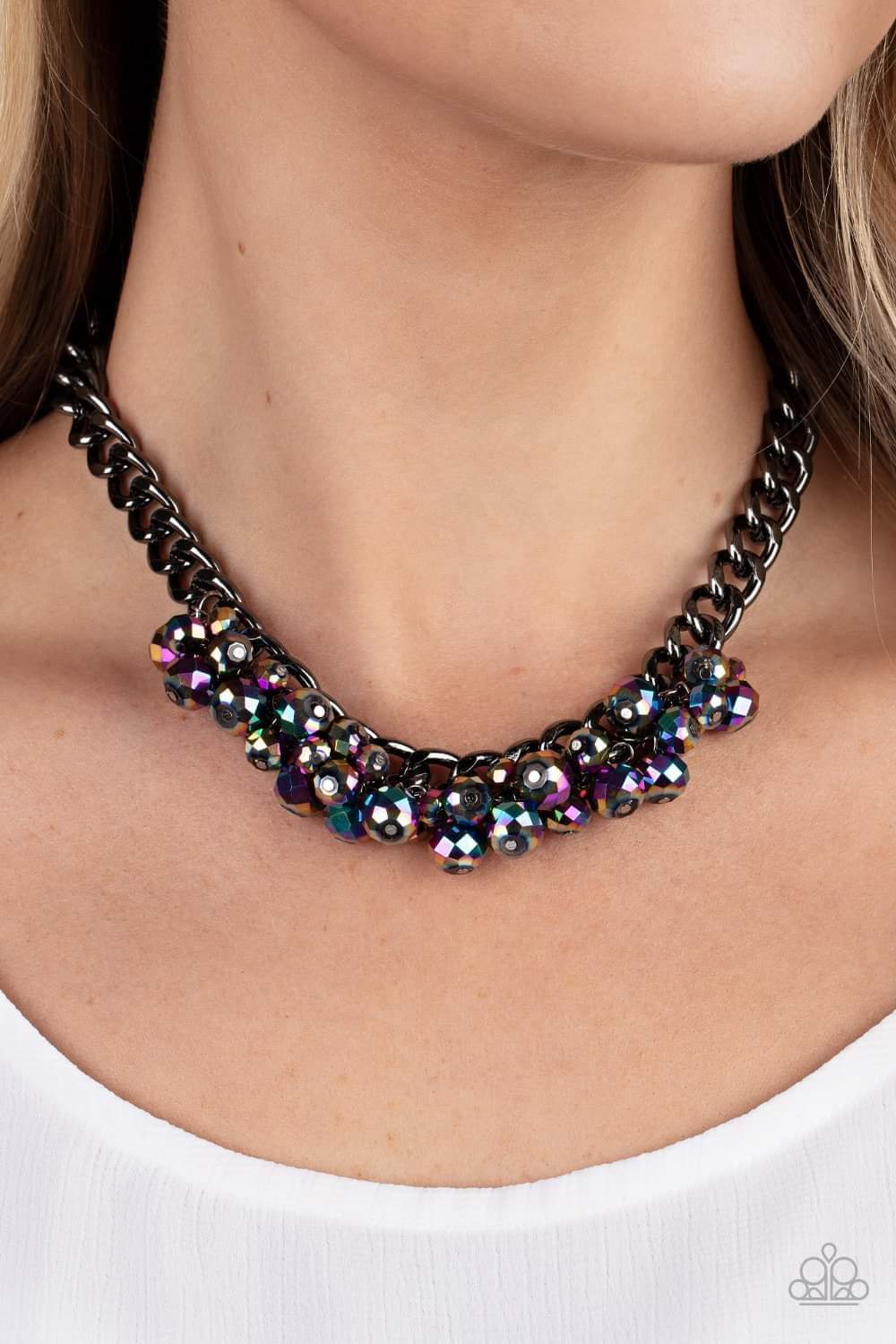 Galactic Knockout-Multi Necklace