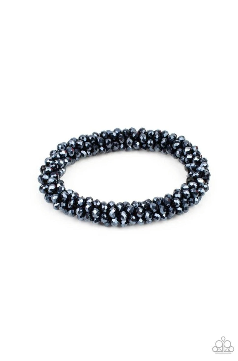 Wake Up and Sparkle-Blue Bracelet