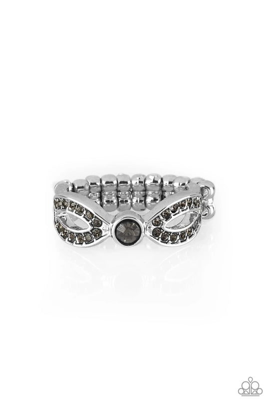 Extra Side Of Elegance-Silver Ring