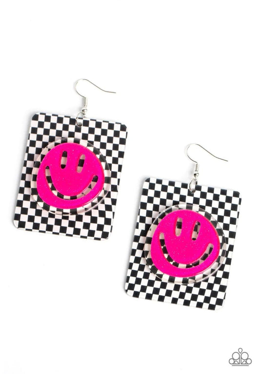 Cheeky Checkerboard - Pink